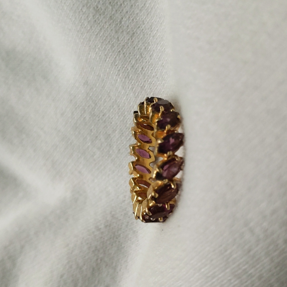 Faux Purple Sapphire Ring